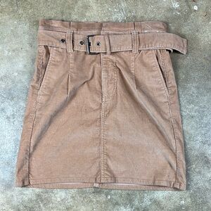 Express Tan Corduroy Skirt
Size: 2